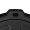 Global Industrial Flat Lid, Black, Plastic 240465BK - alternate 3